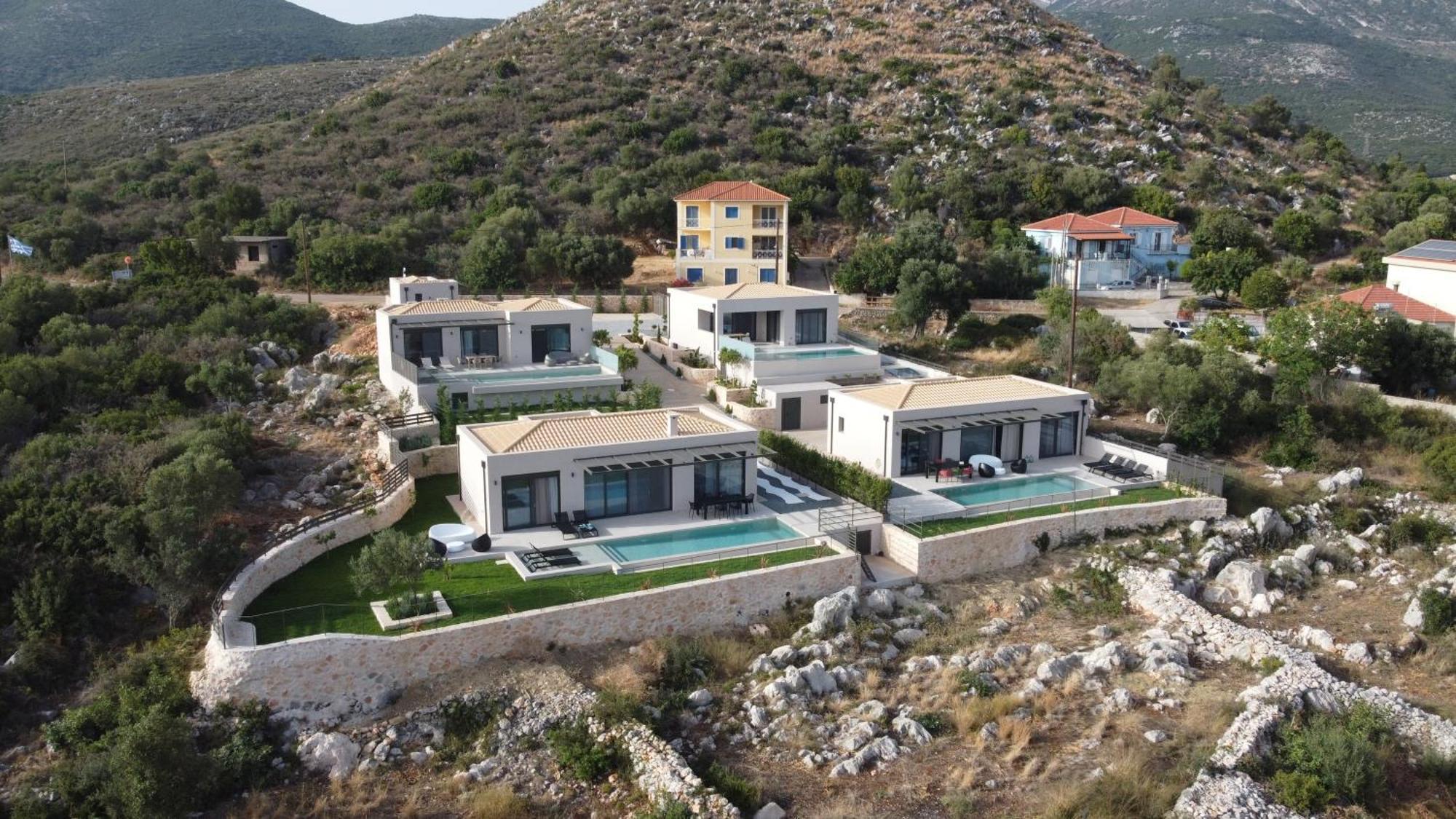 Gem Villas Luxury Sea View Karavádhos Extérieur photo