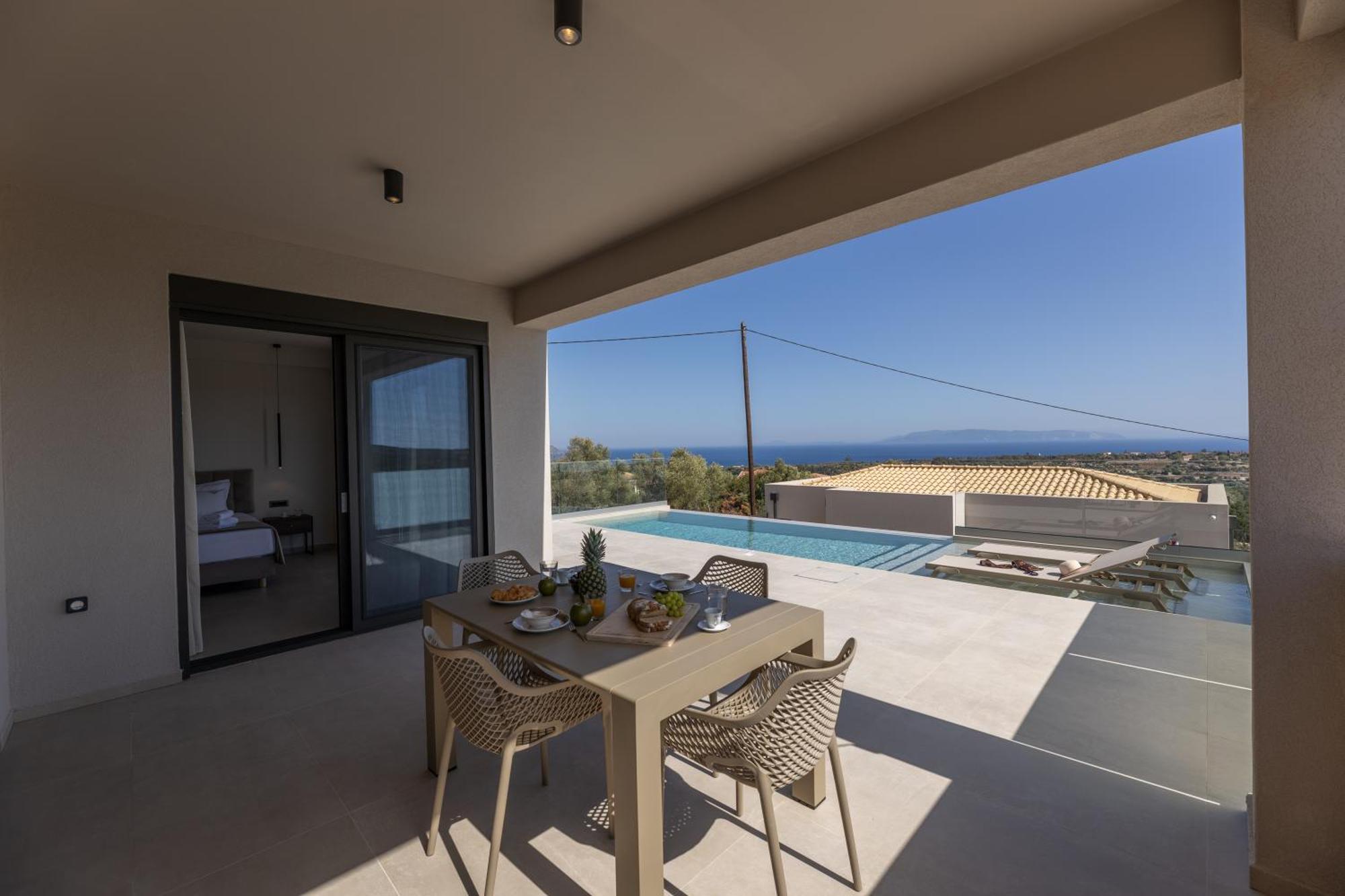 Gem Villas Luxury Sea View Karavádhos Extérieur photo