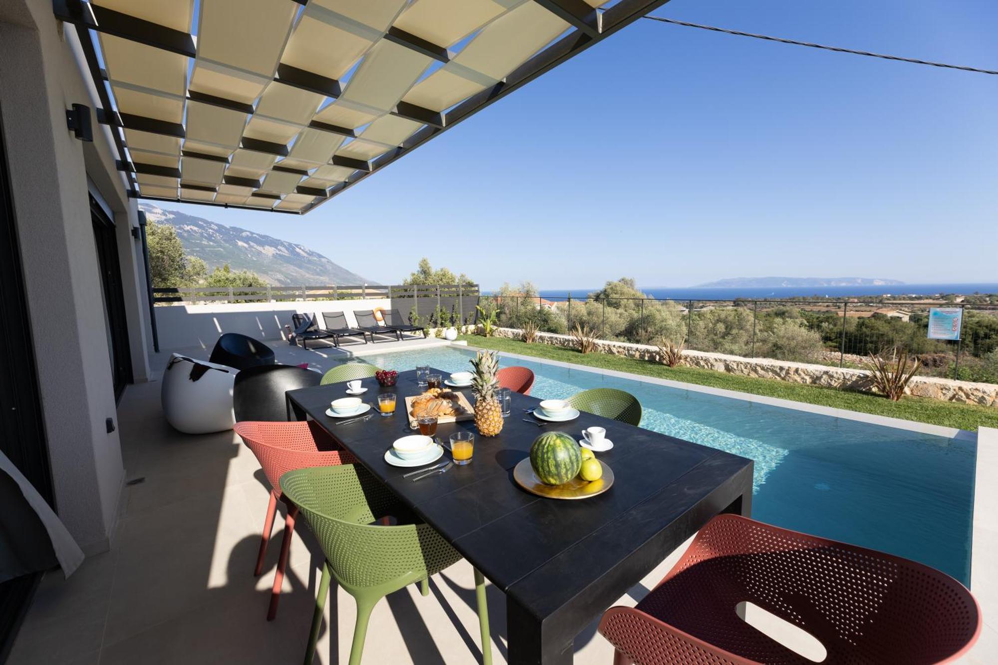 Gem Villas Luxury Sea View Karavádhos Extérieur photo